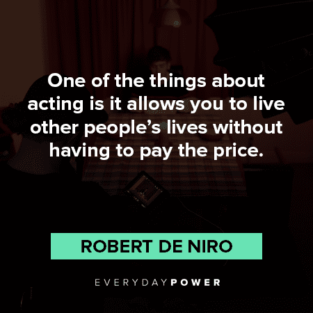 acting quotes to pay the price 
