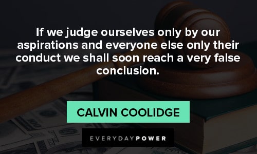 judge criticism quotes