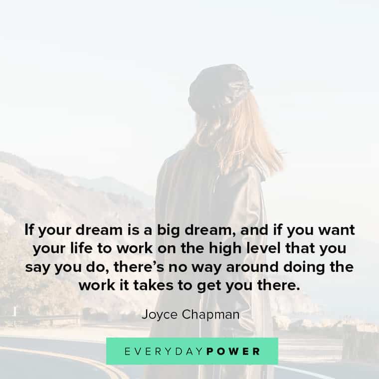 dream big quotes about your dream is a big dream