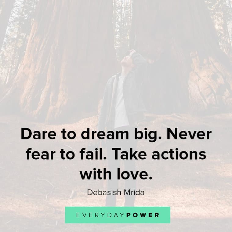 dream big quotes about dare to dream big