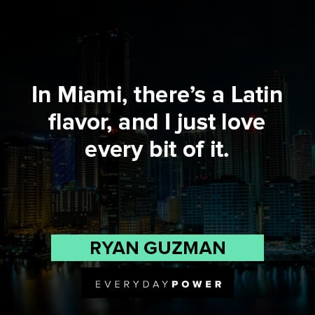 Florida quotes about Latin flavor