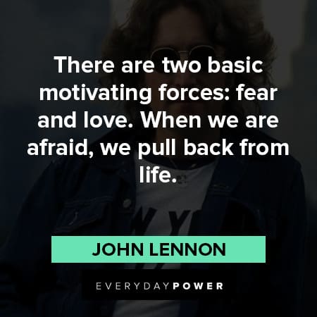 John Lennon Quotes about motivation