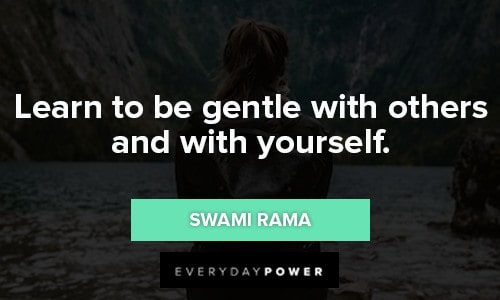 namaste quotes about learn to be gentle with others and with yourself