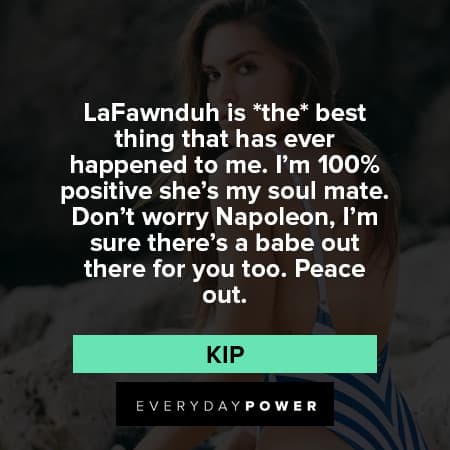 Napoleon Dynamite quotes about peace