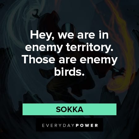 Avatar quotes about enemy birds