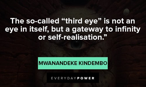 third eye quotes about self-realisation