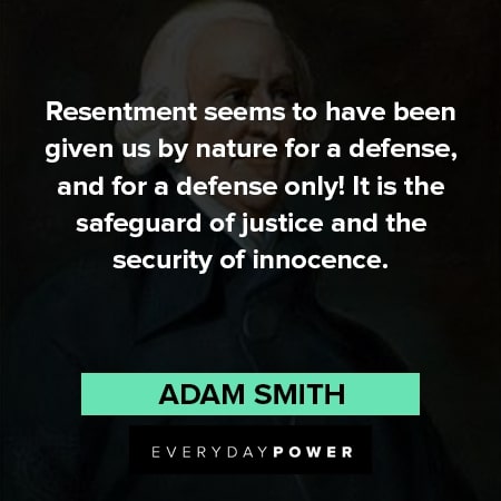 Adam Smith quotes about the security of innocence