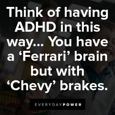 ADHD quotes about thinking