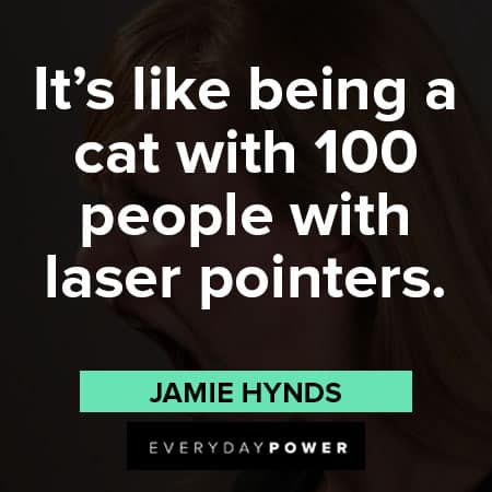 ADHD quotes about being a cat with 100 people with laser pointers