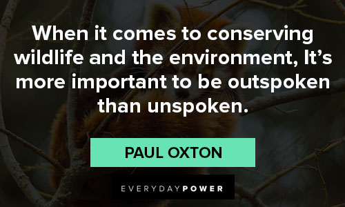 animal quotes to conserving wildlife