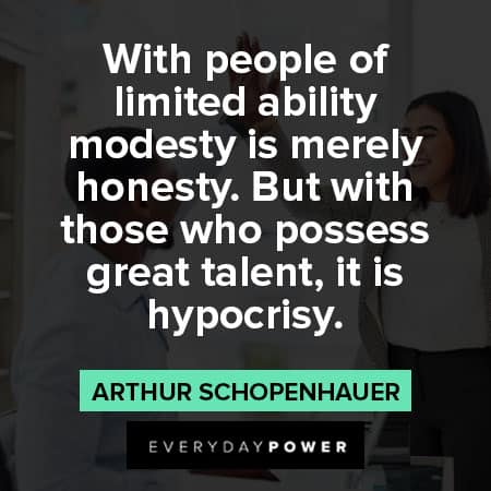Arthur Schopenhauer quotes about honesty