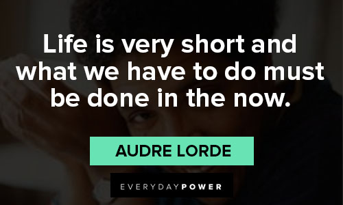 Audre Lorde quotes celebrating feminism and activism