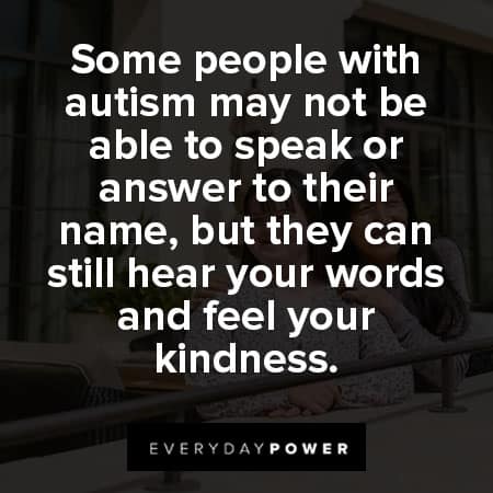 autism quotes about kindness