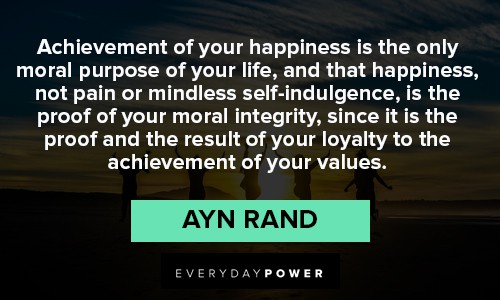 Ayn Rand Quotes about life and liberty