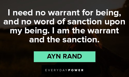 Ayn Rand Quotes about being american