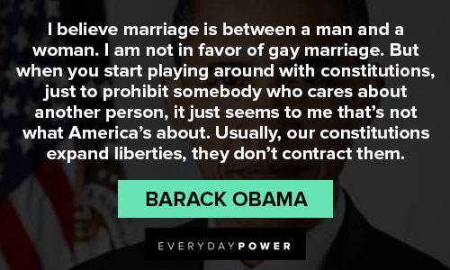 Barack Obama quotes on marriage
