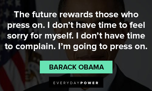 Barack Obama quotes about the future
