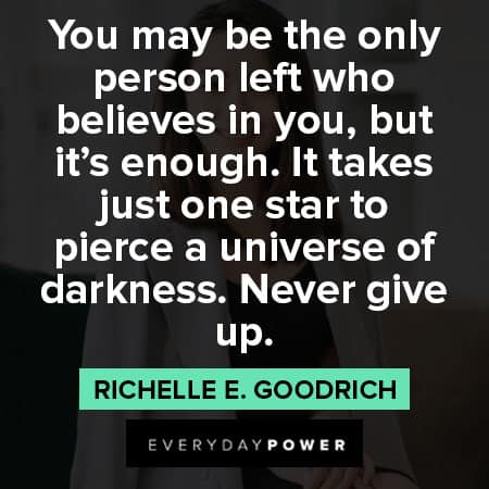 believe in yourself quotes about universe of darkness