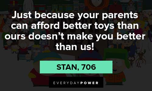 south park quotes about parents