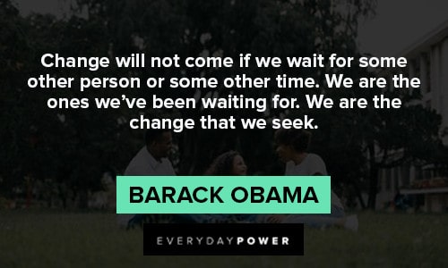 Black Lives Matter quotes about change that we seek