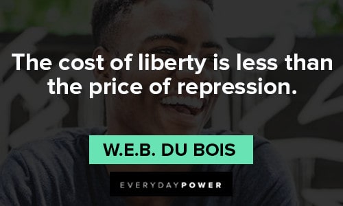 Black Lives Matter quotes about the cost liberty is less than the price of repression