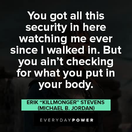 Black Panther quotes about security