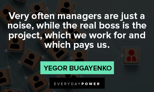 boss quotes about manager