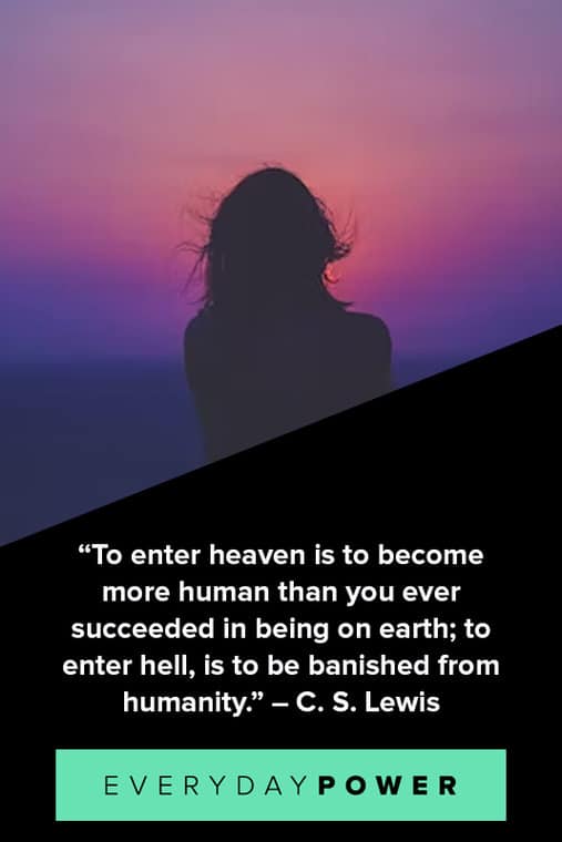 C. S. Lewis quotes to enter heaven