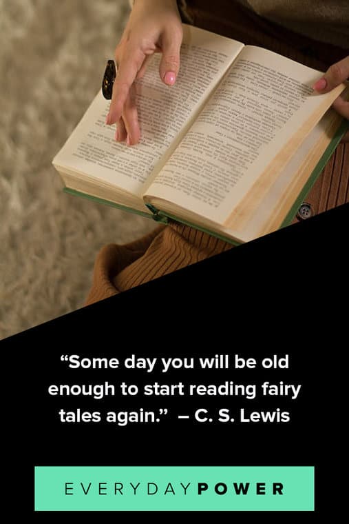 C. S. Lewis quotes about reading fairy tales