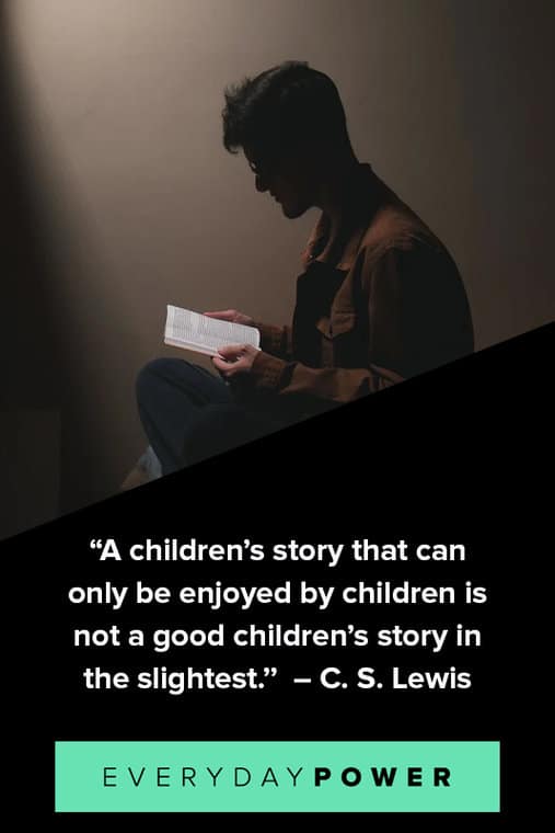 C. S. Lewis quotes about children story