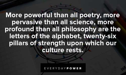 calligraphy quotes about more powerful than all poetry