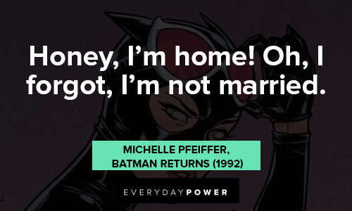 Catwoman quotes from Batman Returns