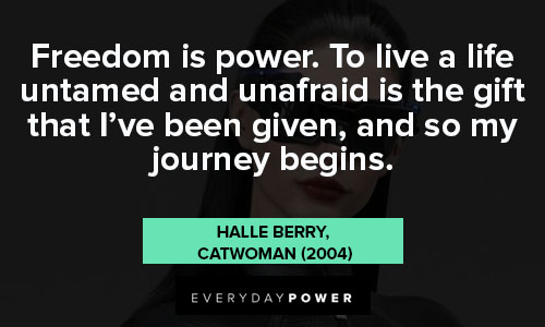 Catwoman quotes from catwoman
