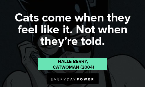 Bold Catwoman quotes
