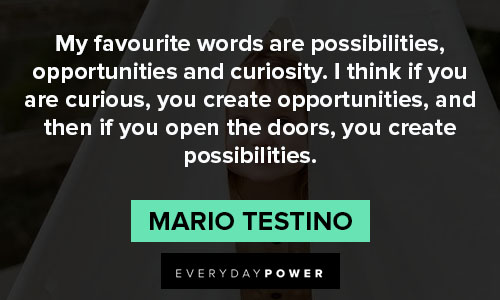 curiosity quotes about opportunities