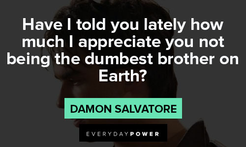 Damon Salvatore quotes about appreciate you