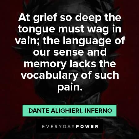 Dante’s Inferno quotes about memory 