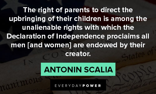 Declaration of Independence quotes from Antonin Scalia