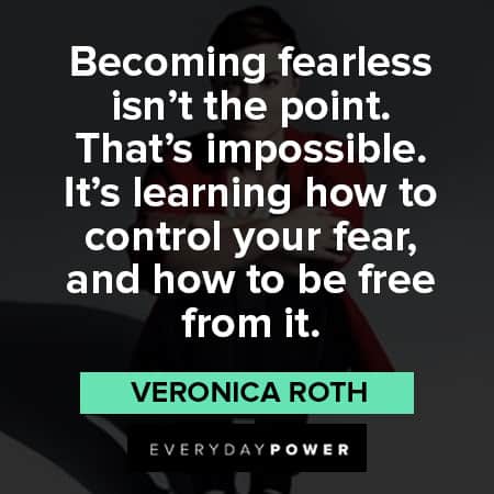 divergent quotes about the fear from the novel