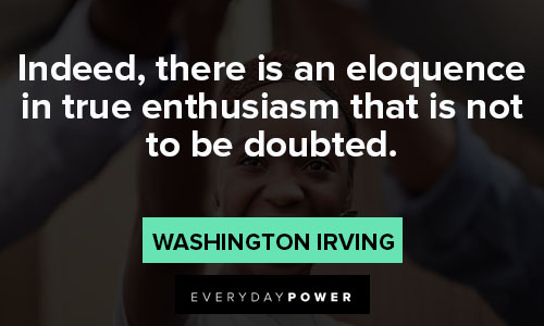enthusiasm quotes about doubt