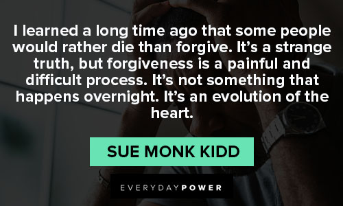 evolution quotes about forgiveness
