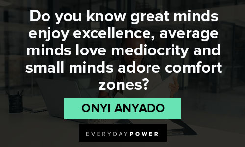 excellence quotes about great minds