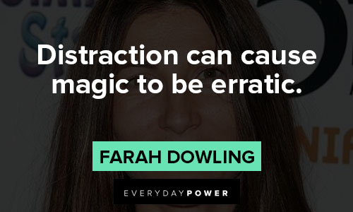 Fate: The Winx Saga quotes about distraction can cause magic to be erratic