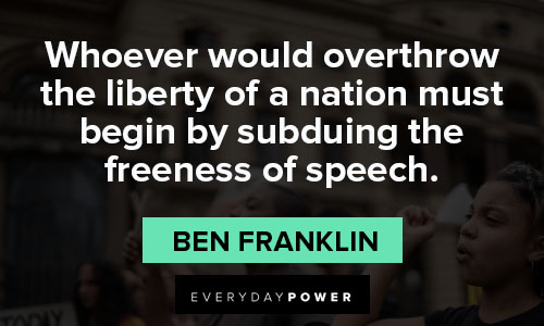 freedom of speech quotes about Whoever would overthrow the liberty of a nation must begin by subduing the freeness of speech