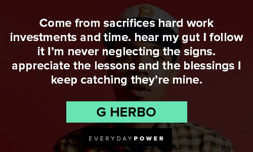 G Herbo – Sacrifice Lyrics