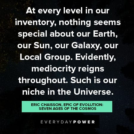 galaxy quotes about our earth