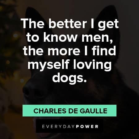 German Shepherd quotes on loving dogs