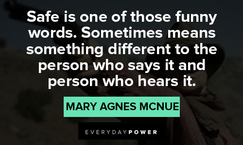 Godless quotes by Mary Agnes McNue 