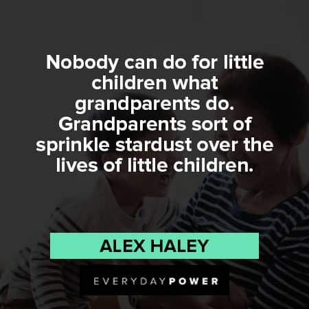 grandparents quotes about sprinkle stardust over the lives of little children
