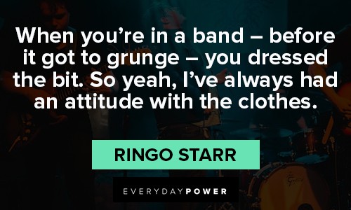 Grunge quotes about I've always had an attitude with the clothes